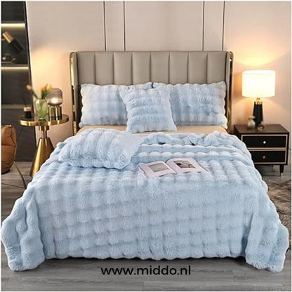 Lujo toscano esponjoso: ¡mantas de invierno cálidas y extra gruesas para cama y sofá! 50% off