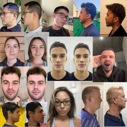 Entrenador de mandíbula KaakMaster™ Pro: la mejor opción para una mandíbula firme y masculina-PAQUETE X 4 - Variación  DE kg