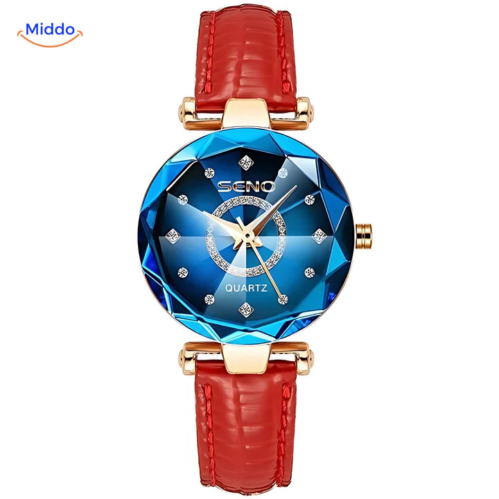 Reloj SENO™ de cuarzo para mujer - Reloj de acero inoxidable y resistente al agua