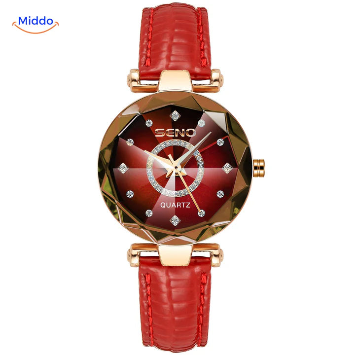Reloj SENO™ de cuarzo para mujer - Reloj de acero inoxidable y resistente al agua