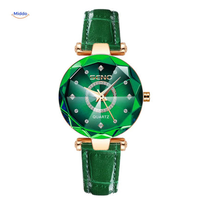 Reloj SENO™ de cuarzo para mujer - Reloj de acero inoxidable y resistente al agua