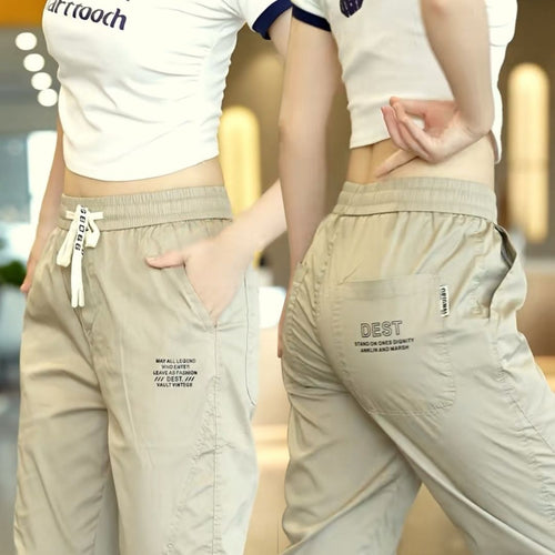 Pantalón Cargo Estilo Deportivo, Elástico de secado Rápido, Impermeable, Ajuste Cómodo con 35% de Descuento