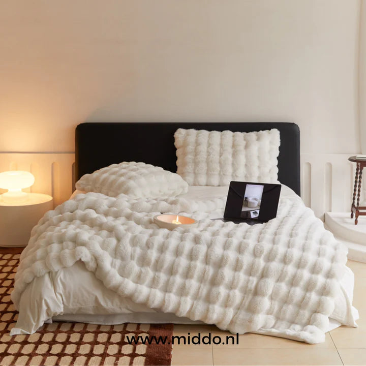 Lujo toscano esponjoso: ¡mantas de invierno cálidas y extra gruesas para cama y sofá! 50% off
