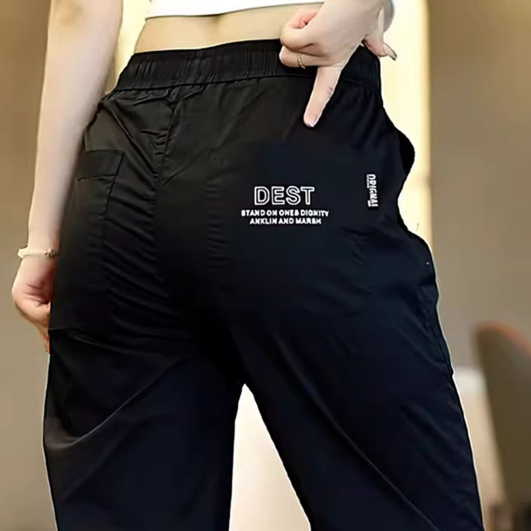 Pantalón Cargo Estilo Deportivo, Elástico de secado Rápido, Impermeable, Ajuste Cómodo con 35% de Descuento