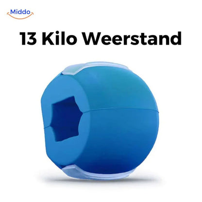 Entrenador de mandíbula KaakMaster™ Pro: la mejor opción para una mandíbula firme y masculina-PAQUETE X 4 - Variación  DE kg