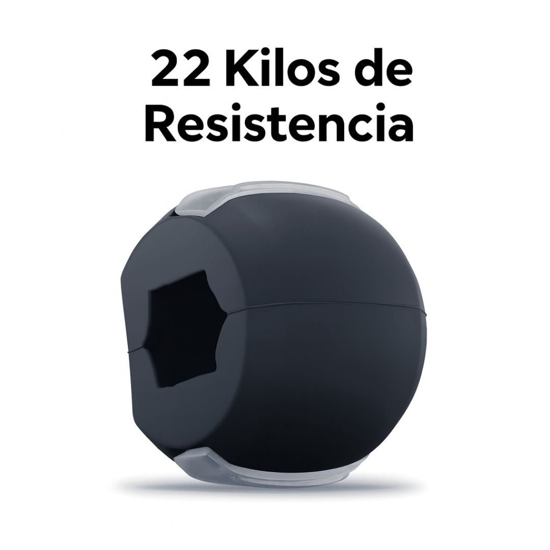 Entrenador de mandíbula KaakMaster™ Pro: la mejor opción para una mandíbula firme y masculina-PAQUETE X 4 - Variación  DE kg