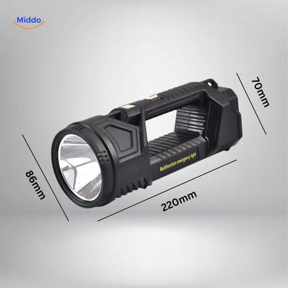 Super linterna PowerBeam™ | Ultraclara • 6000 mAh • Alcance de 500 m