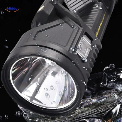 Super linterna PowerBeam™ | Ultraclara • 6000 mAh • Alcance de 500 m
